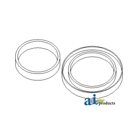 A & I Products Seal & Sleeve Kit 6.2" x6.2" x1.3" A-94546C1